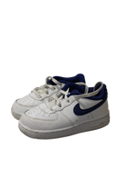 Nike Force 1 Sneakers, White/blue, US 8/EUR 25