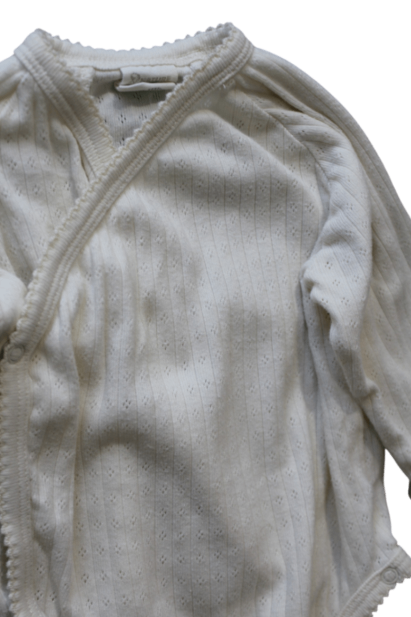 Nature Baby Bodysuit, Cream, 00