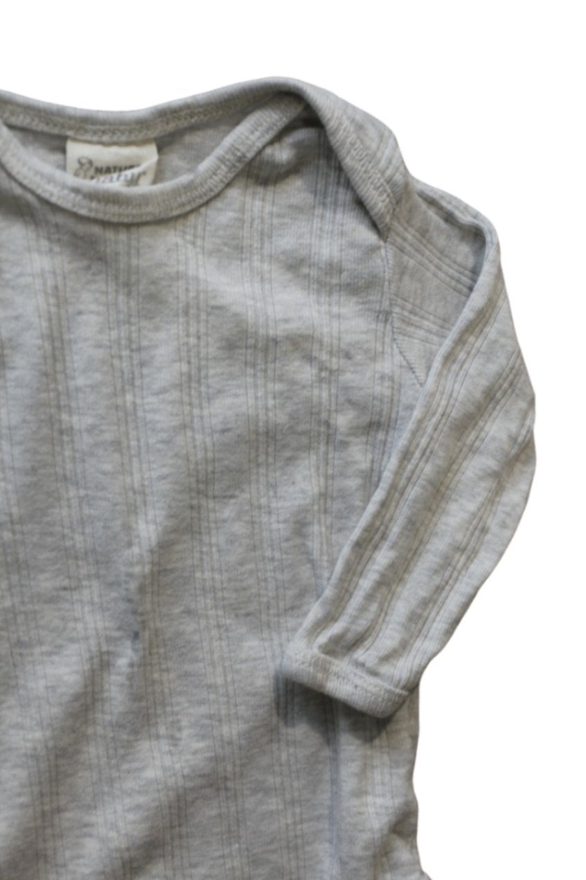 Nature Baby Bodysuit, Grey, 00
