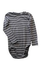 H&M Bodysuit, Charcoal, 2-3