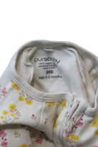Purebaby Jumpsuit, cream, 000