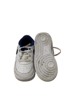 Nike Force 1 Sneakers, White/blue, US 8/EUR 25