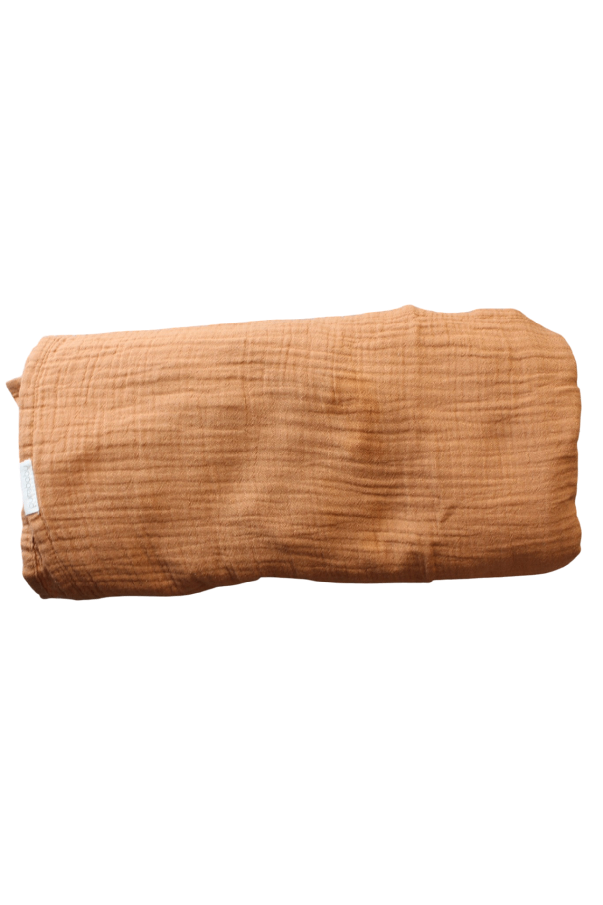 Purebaby Swaddle , rust, One Size