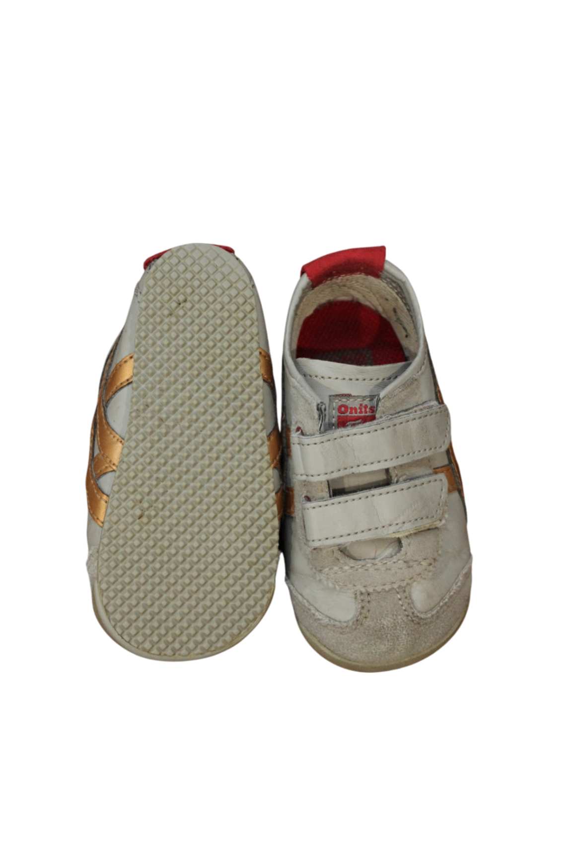 Onitsuka Tiger Sneakers, grey/gold, US 5/EUR 21