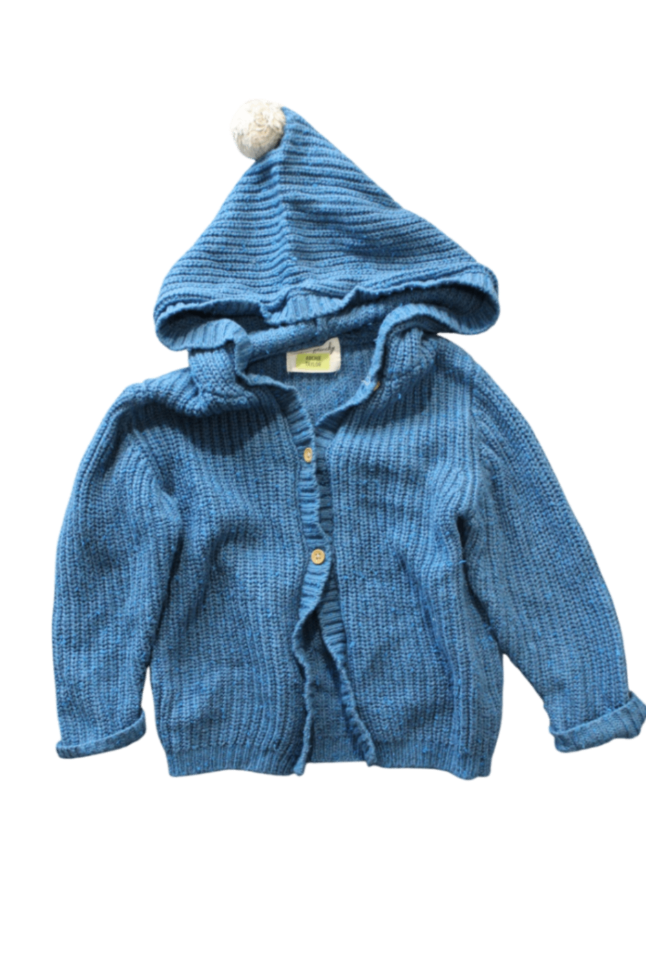 *Wilson & Frenchy Knitwear, Blue, button missing