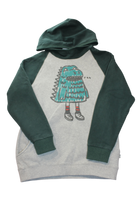 Minti Dress, Dark green and grey, 13