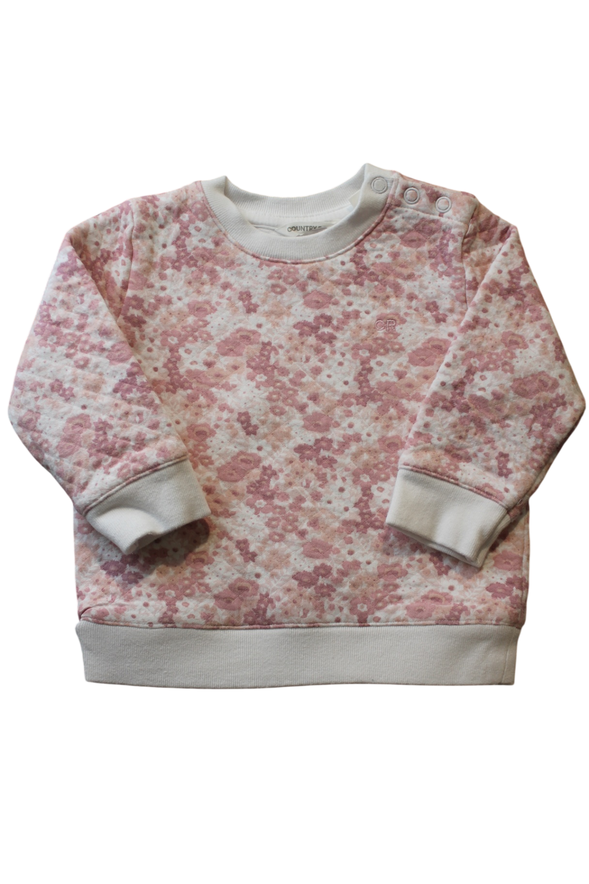 Country Road Jumper, Pink and white, 0