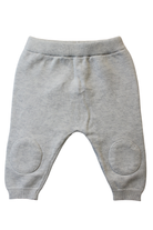 Purebaby Knit Pants, Grey, 000