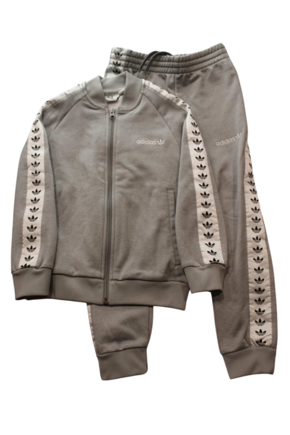 Adidas Tracksuit Set, Grey, 6-7Y