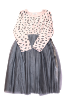 Cracked Soda Dress, Pink, grey and black, 7