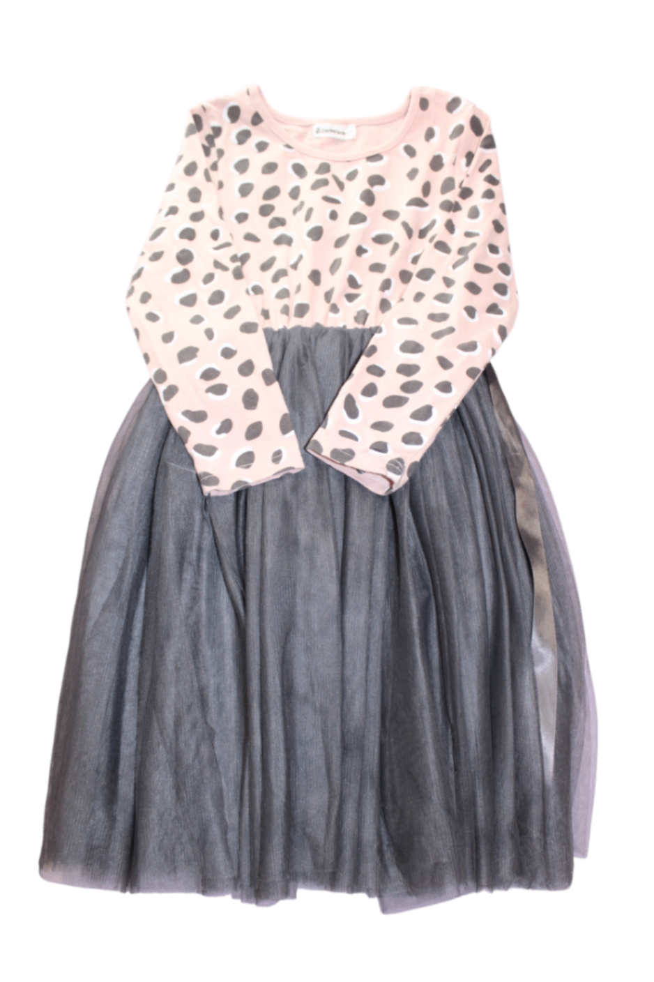 Cracked Soda Dress, Pink, grey and black, 7