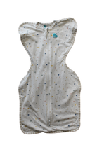 Love To Dream Swaddle , Cream with multi-colour stars and moons, S
