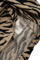 Seed Heritage Shirt, Tan and black zebra print,