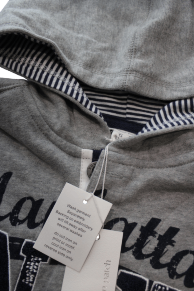 Pumpkin Patch Hoodie, Grey, 9