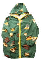 Band of Boys Raincoat, Green, 8