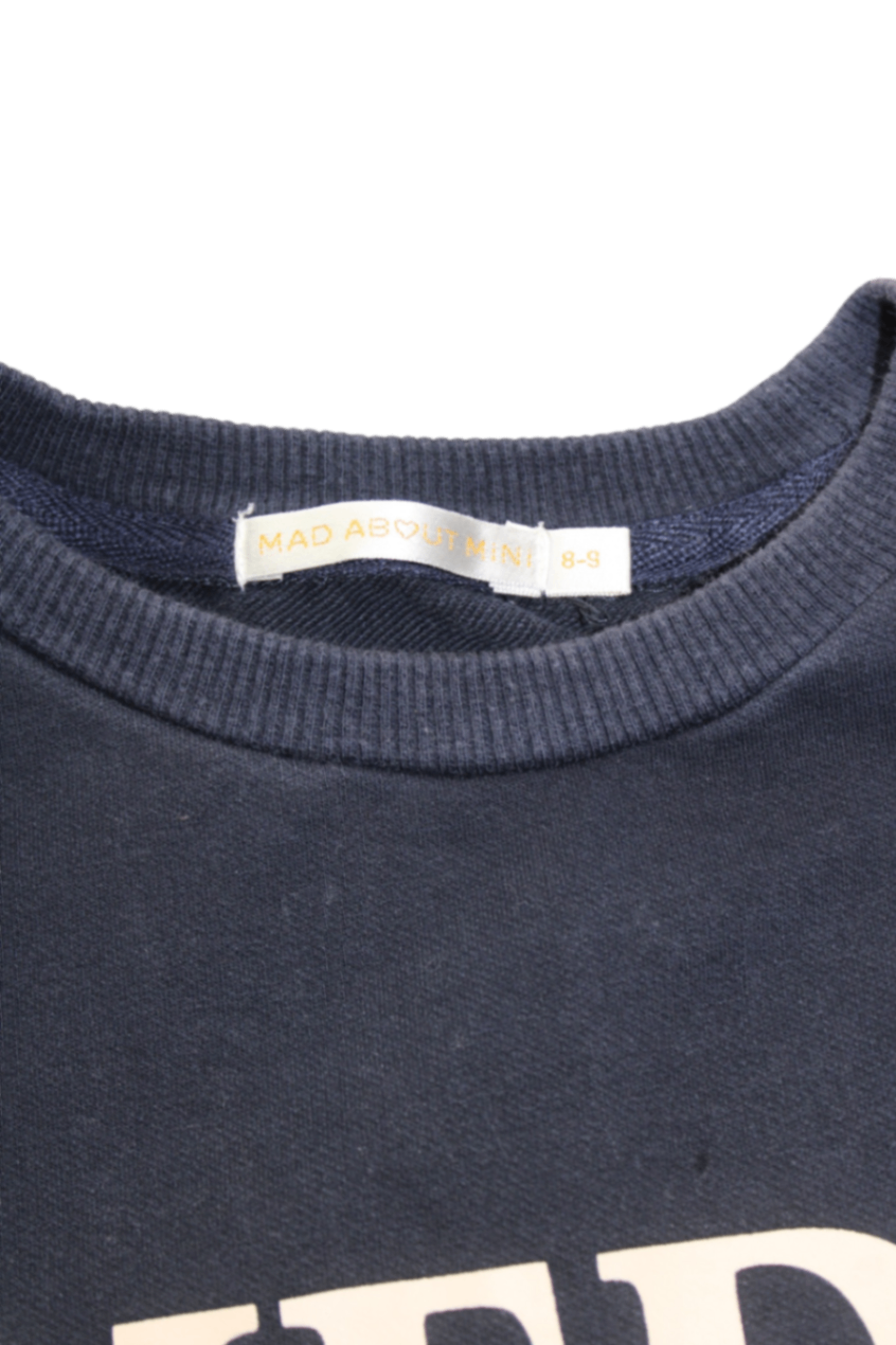 Mad About Mini Jumper, Navy, 8-9