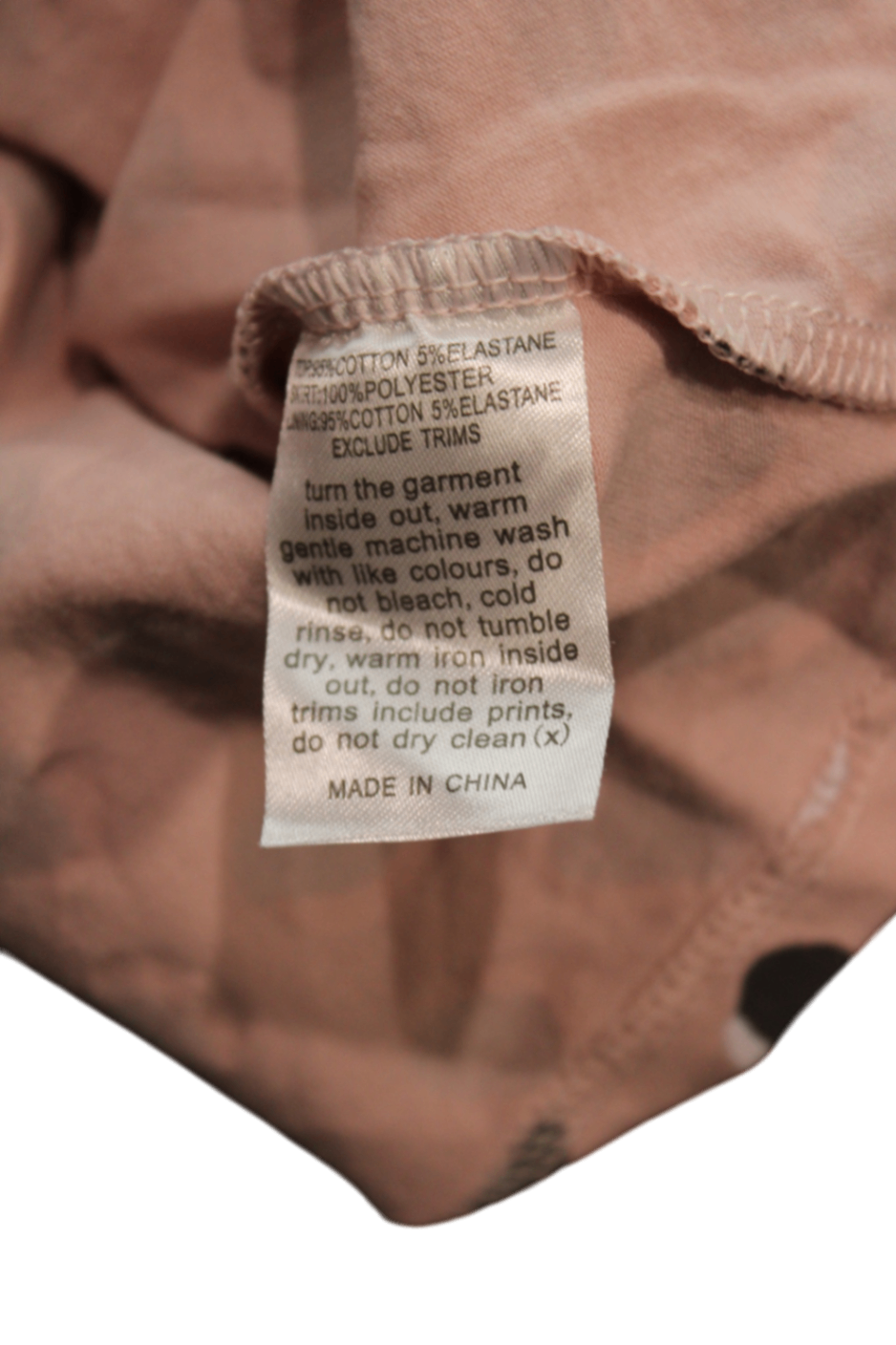 Cracked Soda Dress, Pink, grey and black, 7