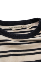 Country Road T-Shirt, Cream and navy, 18-24 months