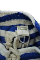 Nature Baby Shorts, Blue and White, 1