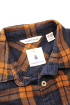 Country Road Shirt, Navy blue and orange, 18-24 months