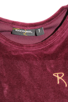 Rock Your Kid Dress, Burgundy, 7