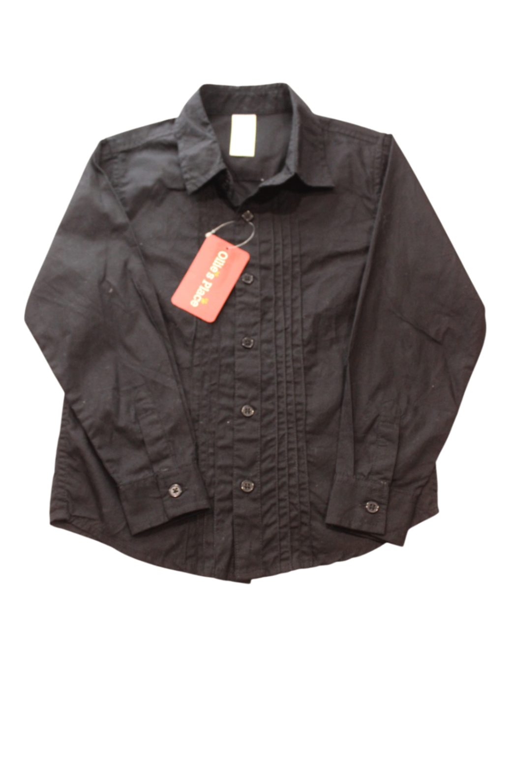 Ollie's Place Shirt, Black, 6
