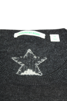 Country Road Dress, Charcoal grey with white stars, 10