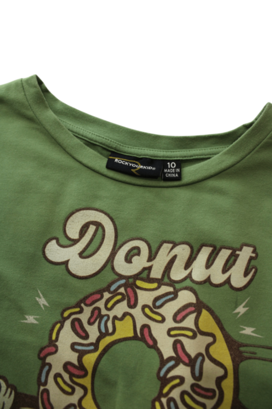 Rock Your Kid T-Shirt, Green, 10