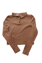 Seed Teen Long-Sleeve T-Shirt, Brown, 8