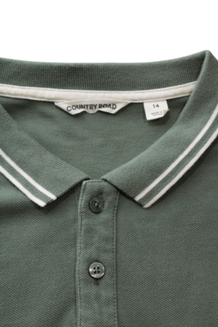 Country Road Shirt, Green, 14