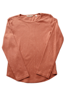 Country Road Long-Sleeve T-Shirt, Rust, 6