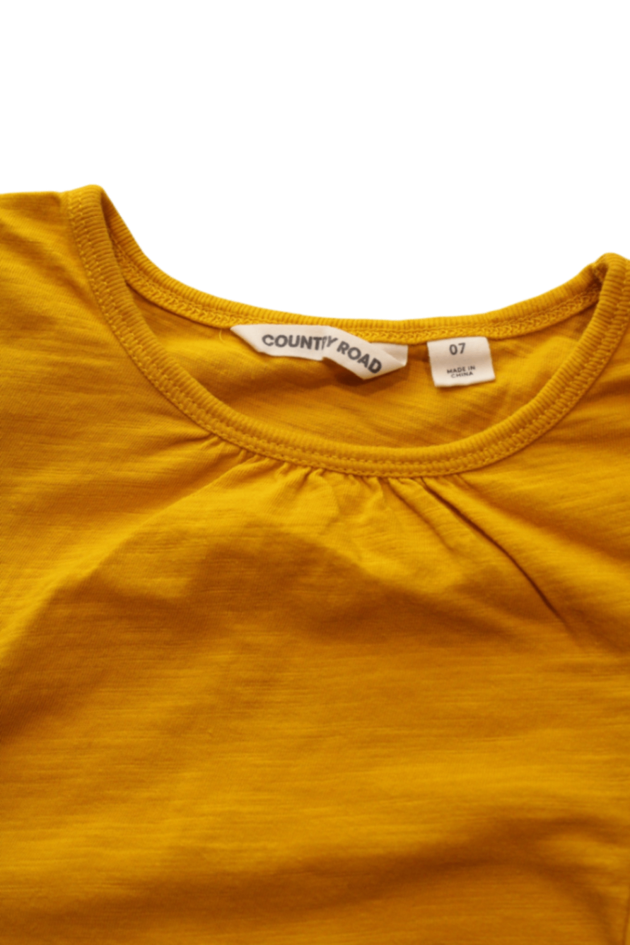 Country Road Long-Sleeve T-Shirt, Mustard yellow, 7