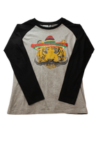 miinti Long-Sleeve T-Shirt, Grey and Black, 12