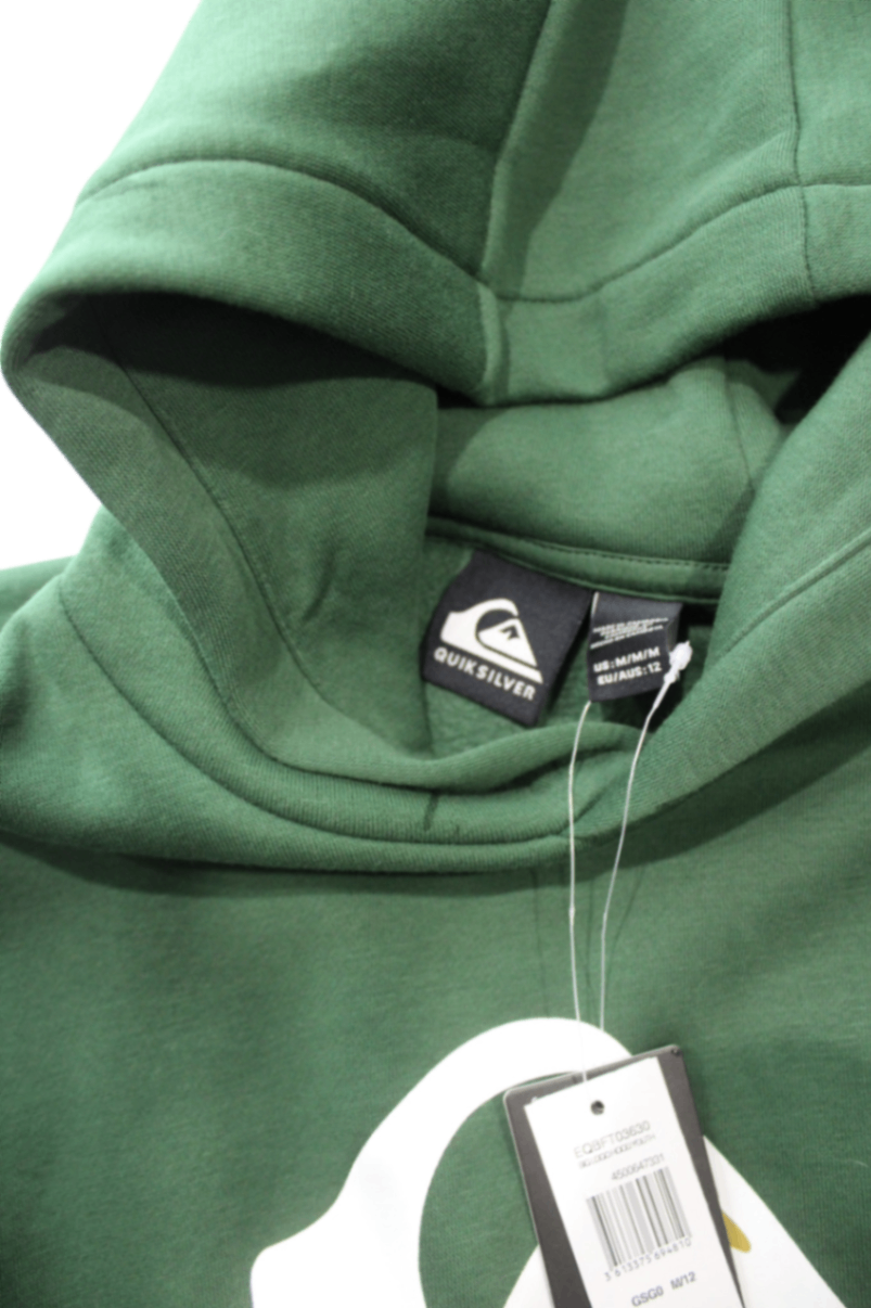 Quiksilver Hoodie, Green, 12