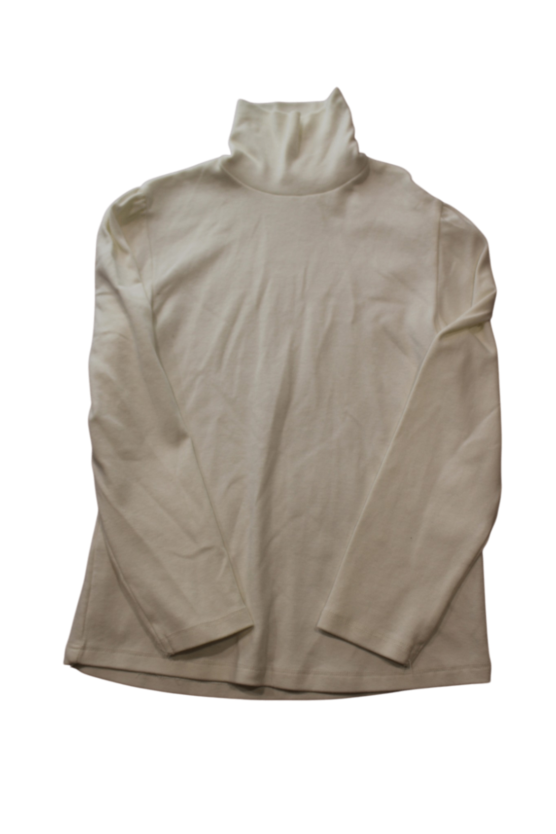 Zara Long-Sleeve T-Shirt, Cream, 8