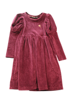 Rock Your Kid Dress, Burgundy, 7