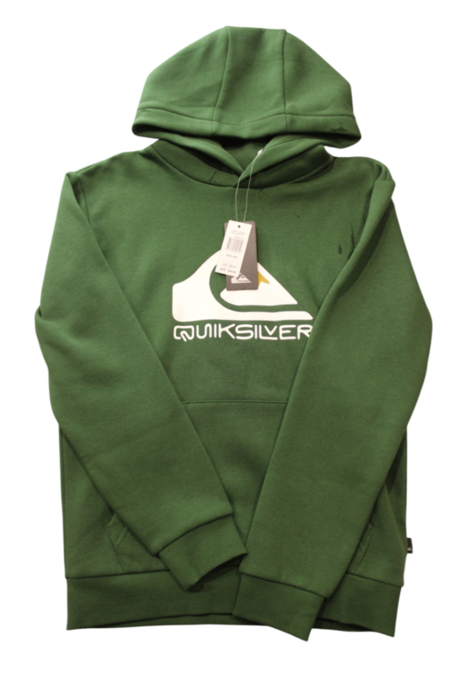 Quiksilver Hoodie, Green, 12