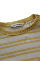 Country Road T-Shirt, White and yellow, 18-24 months