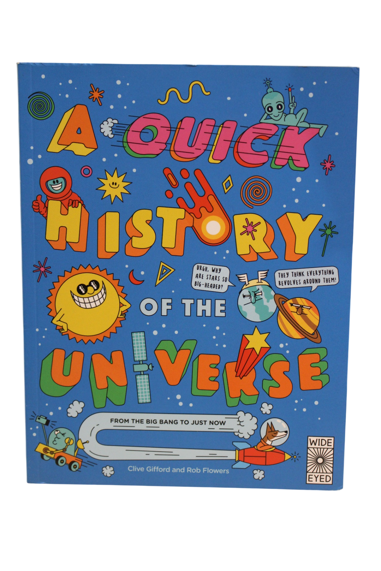 A Quick History of the Universe Book, Blue,