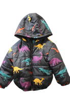Danger Kids Puffer Jacket, Black, 5