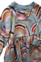 Castle x Gorman Playground Dress, blue, 2-3