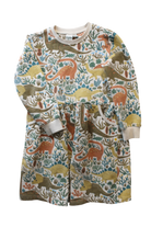 Goldie + Ace Dress, Cream/dinos, 6
