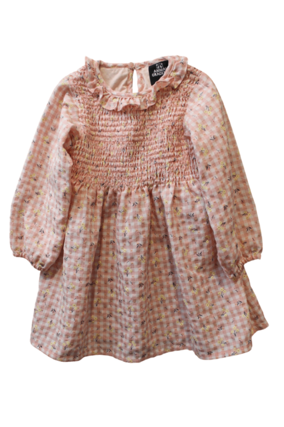 Animal Crackers Dress, Pink, 3