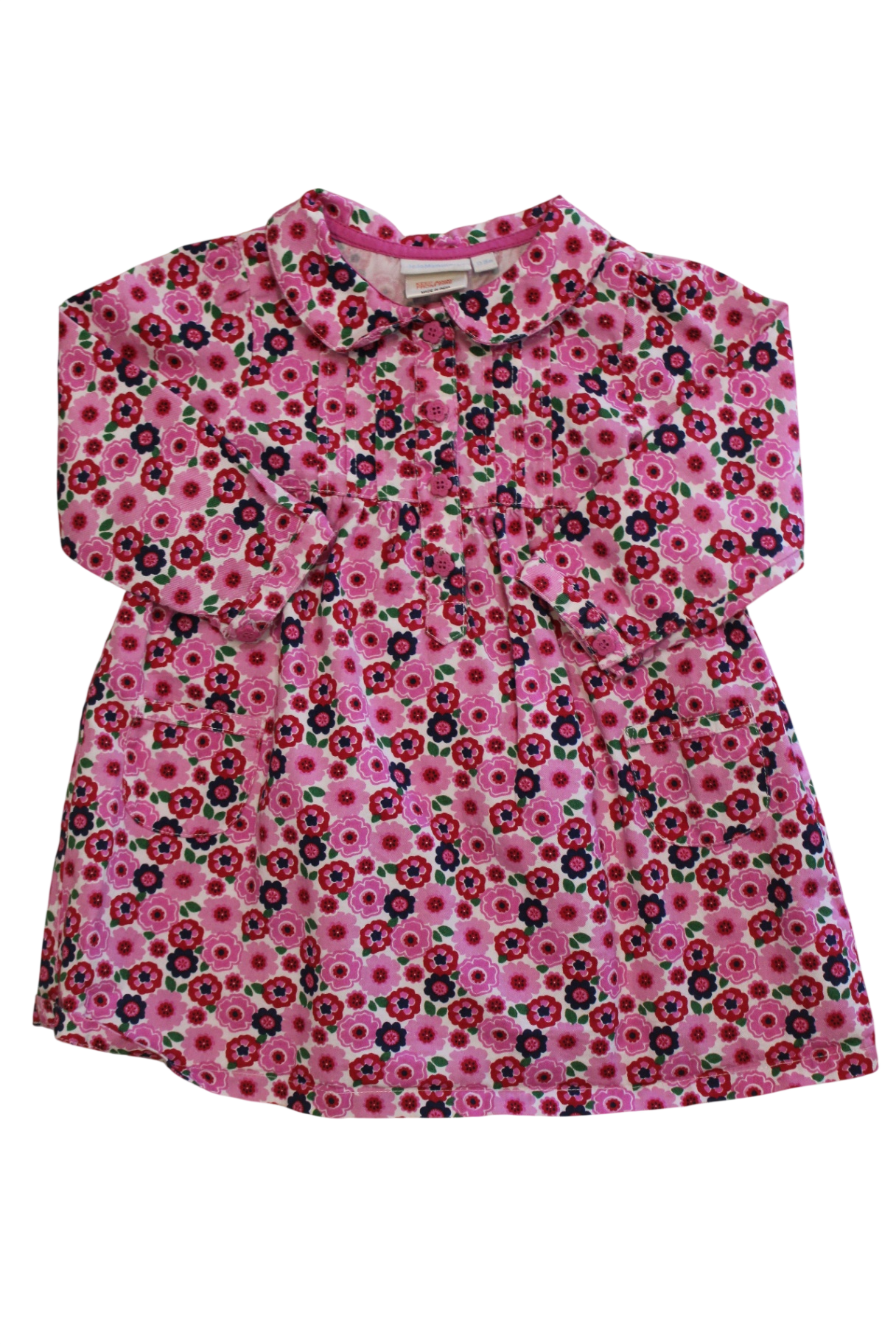 Jojo Maman Bebe Dress, Pink, 1