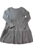 Kapow Kids Dress, slate blue, 8