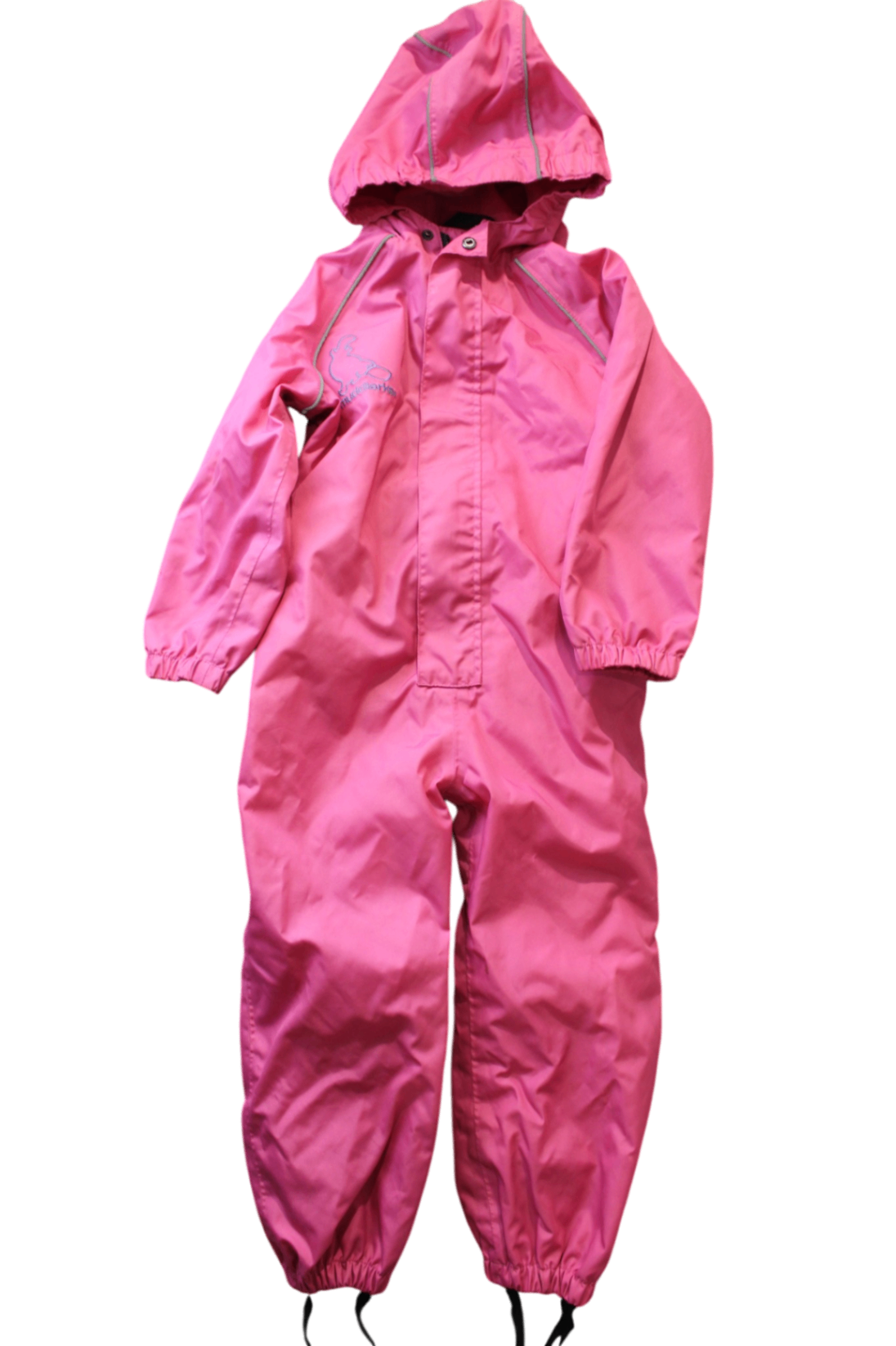 Muddlarks Rain Overalls, Pink, 4