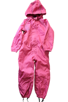 Muddlarks Rain Overalls, Pink, 4