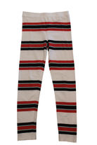 Country Road Leggings, Cream, Red, Black and Light Blue, 10