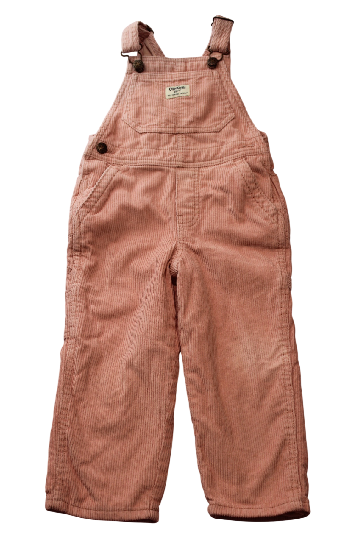 OshKosh B'gosh Overalls, Dusty pink, 3
