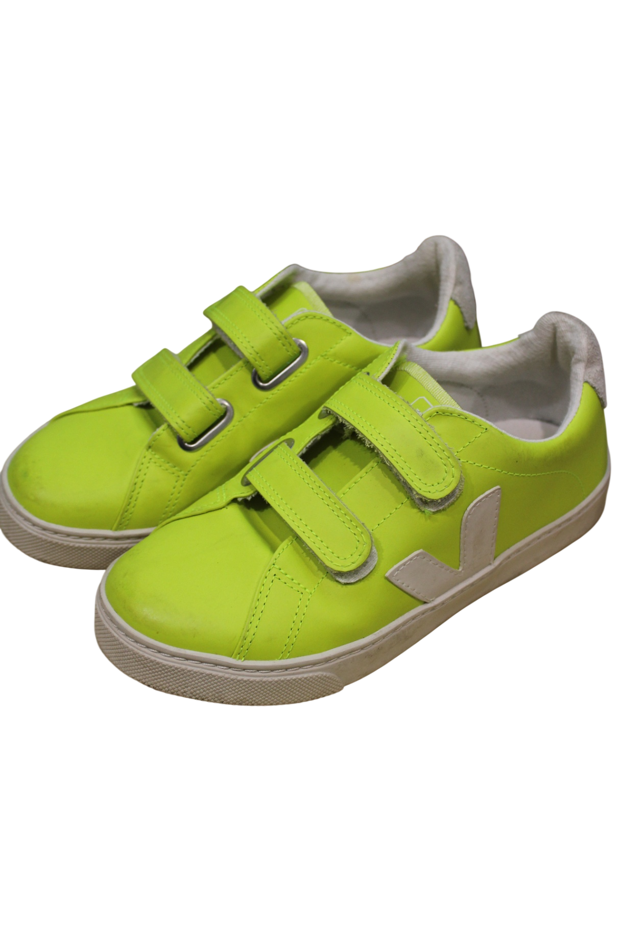 Veja Shoes, Lime Green with White, 34